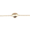 All the Luck in the World Souvenir Goldplated Bracelet Sea Shell All the Luck in the World Souvenir Goldplated Bracelet Sea Shell
