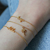 All the Luck in the World Souvenir Goldplated Bracelet Palm Tree All the Luck in the World Souvenir Goldplated Bracelet Palm Tree