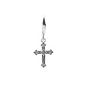All the Luck in the World Souvenir Silverplated Earring Cross All the Luck in the World Souvenir Silverplated Earring Cross
