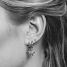 All the Luck in the World Souvenir Silverplated Earring Eagle All the Luck in the World Souvenir Silverplated Earring Eagle