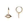 All the Luck in the World Souvenir Goldplated Earring Lips All the Luck in the World Souvenir Goldplated Earring Lips
