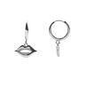 All the Luck in the World Souvenir Silverplated Earring Lips All the Luck in the World Souvenir Silverplated Earring Lips