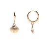 All the Luck in the World Souvenir Goldplated Earring Sea Shell All the Luck in the World Souvenir Goldplated Earring Sea Shell