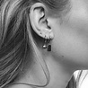 All the Luck in the World Souvenir Silverplated Earring Sea Shell All the Luck in the World Souvenir Silverplated Earring Sea Shell