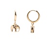 All the Luck in the World Souvenir Goldplated Earring Elephant All the Luck in the World Souvenir Goldplated Earring Elephant
