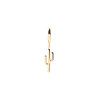 All the Luck in the World Souvenir Goldplated Earring Cactus All the Luck in the World Souvenir Goldplated Earring Cactus