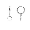 All the Luck in the World Souvenir Silverplated Earring Horn All the Luck in the World Souvenir Silverplated Earring Horn