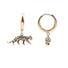 All the Luck in the World Souvenir Goldplated Earring Leopard All the Luck in the World Souvenir Goldplated Earring Leopard