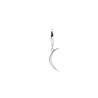All the Luck in the World Souvenir Silverplated Earring Long Moon All the Luck in the World Souvenir Silverplated Earring Long Moon