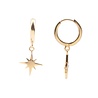 All the Luck in the World Souvenir Goldplated Earring Star Burst All the Luck in the World Souvenir Goldplated Earring Star Burst