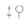 All the Luck in the World Souvenir Silverplated Earring Tooth All the Luck in the World Souvenir Silverplated Earring Tooth