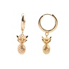 All the Luck in the World Souvenir Goldplated Earring Pineapple All the Luck in the World Souvenir Goldplated Earring Pineapple