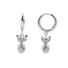 All the Luck in the World Souvenir Silverplated Earring Pineapple All the Luck in the World Souvenir Silverplated Earring Pineapple