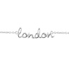 All the Luck in the World Urban Silverplated Bracelet London All the Luck in the World Urban Silverplated Bracelet London
