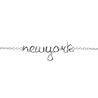 All the Luck in the World Urban Silverplated Bracelet New York All the Luck in the World Urban Silverplated Bracelet New York