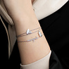 All the Luck in the World Urban Silverplated Bracelet New York All the Luck in the World Urban Silverplated Bracelet New York