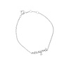 All the Luck in the World Urban Silverplated Bracelet New York All the Luck in the World Urban Silverplated Bracelet New York