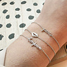 All the Luck in the World Urban Silverplated Bracelet Paris All the Luck in the World Urban Silverplated Bracelet Paris