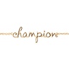 All the Luck in the World Urban Goldplated Bracelet Champion All the Luck in the World Urban Goldplated Bracelet Champion