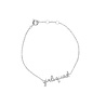 All the Luck in the World Urban Silverplated Bracelet Girlsquad All the Luck in the World Urban Silverplated Bracelet Girlsquad