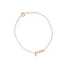 All the Luck in the World Urban Goldplated Bracelet Pizza All the Luck in the World Urban Goldplated Bracelet Pizza
