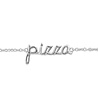 All the Luck in the World Urban Silverplated Bracelet Pizza All the Luck in the World Urban Silverplated Bracelet Pizza