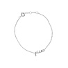 All the Luck in the World Urban Silverplated Bracelet Pizza All the Luck in the World Urban Silverplated Bracelet Pizza