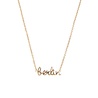 All the Luck in the World Urban Goldplated Necklace Berlin All the Luck in the World Urban Goldplated Necklace Berlin