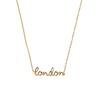 All the Luck in the World Urban Goldplated Necklace London All the Luck in the World Urban Goldplated Necklace London