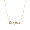 All the Luck in the World Urban Goldplated Necklace Bonjour All the Luck in the World Urban Goldplated Necklace Bonjour