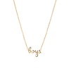 All the Luck in the World Urban Goldplated Necklace Boys All the Luck in the World Urban Goldplated Necklace Boys