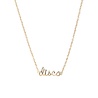 All the Luck in the World Urban Goldplated Necklace Disco All the Luck in the World Urban Goldplated Necklace Disco