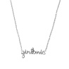 All the Luck in the World Urban Silverplated Necklace Gintonic All the Luck in the World Urban Silverplated Necklace Gintonic