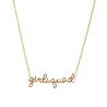 All the Luck in the World Urban Goldplated Necklace Girlsquad All the Luck in the World Urban Goldplated Necklace Girlsquad