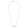 All the Luck in the World Urban Silverplated Necklace Girlsquad All the Luck in the World Urban Silverplated Necklace Girlsquad
