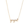 All the Luck in the World Urban Goldplated Necklace Gogirl All the Luck in the World Urban Goldplated Necklace Gogirl