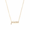 All the Luck in the World Urban Goldplated Necklace Pizza All the Luck in the World Urban Goldplated Necklace Pizza