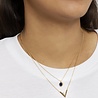 All the Luck in the World Galaxy Goldplated Necklace Globe Blue Lapis Lazuli All the Luck in the World Galaxy Goldplated Necklace Globe Blue Lapis Lazuli
