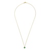 All the Luck in the World Galaxy Goldplated Necklace Globe Green Chrysoprase All the Luck in the World Galaxy Goldplated Necklace Globe Green Chrysoprase