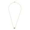 All the Luck in the World Galaxy Goldplated Necklace Moon A Green Chrysoprase All the Luck in the World Galaxy Goldplated Necklace Moon A Green Chrysoprase