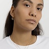 All the Luck in the World Galaxy Goldplated Necklace Moon A Black Howlite All the Luck in the World Galaxy Goldplated Necklace Moon A Black Howlite