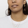 All the Luck in the World Galaxy Goldplated Necklace Moon B White Howlite All the Luck in the World Galaxy Goldplated Necklace Moon B White Howlite