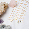 All the Luck in the World Galaxy Goldplated Necklace Moon B White Howlite All the Luck in the World Galaxy Goldplated Necklace Moon B White Howlite