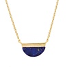 All the Luck in the World Galaxy Goldplated Necklace Moon B Blue Lapis Lazuli All the Luck in the World Galaxy Goldplated Necklace Moon B Blue Lapis Lazuli