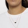 All the Luck in the World Galaxy Goldplated Necklace Moon B Black Howlite All the Luck in the World Galaxy Goldplated Necklace Moon B Black Howlite
