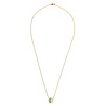 All the Luck in the World Galaxy Goldplated Necklace Moon C Green Chrysoprase All the Luck in the World Galaxy Goldplated Necklace Moon C Green Chrysoprase