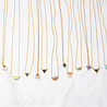 All the Luck in the World Galaxy Goldplated Necklace Moon C Green Chrysoprase All the Luck in the World Galaxy Goldplated Necklace Moon C Green Chrysoprase