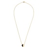 All the Luck in the World Galaxy Goldplated Necklace Moon C Black Howlite All the Luck in the World Galaxy Goldplated Necklace Moon C Black Howlite