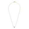 All the Luck in the World Galaxy Goldplated Necklace Triangle C White Howlite All the Luck in the World Galaxy Goldplated Necklace Triangle C White Howlite