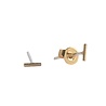 All the Luck in the World Petite Goldplated Sterling Silver Earrings Mini strip All the Luck in the World Petite Goldplated Sterling Silver Earrings Mini strip